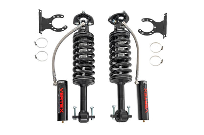 Vertex 2.5 Reservoir Coilovers Front 6-7.5 Inch Silverado/Sierra 1500 (07-18 & Classic) Rough Country-1