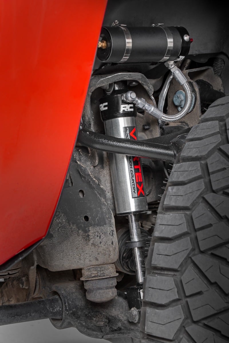 Vertex 2.5 Reservoir Front Shocks 3-5 Inch Silverado/Sierra 2500HD/3500HD (11-19) Rough Country-1