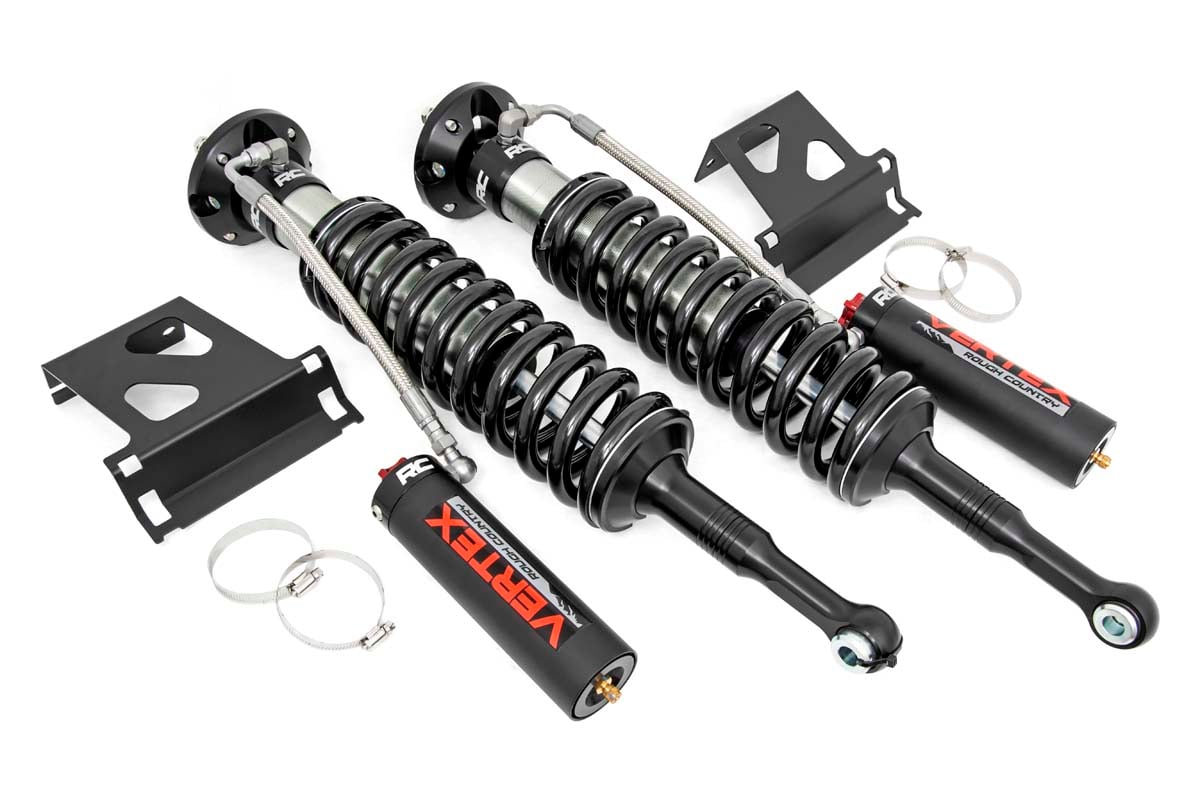 Vertex 2.5 Reservoir Coilovers Front 6 Inch Toyota Tundra 4WD (2007-2021) Rough Country-1