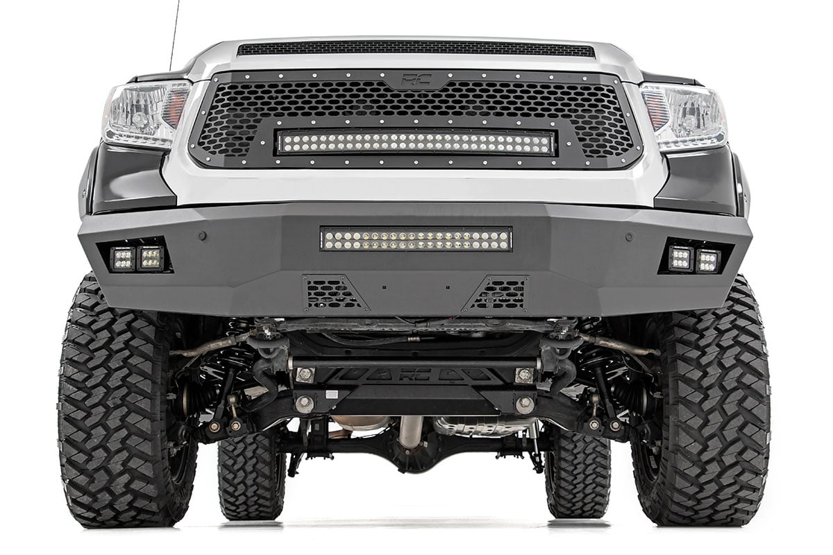Vertex 2.5 Reservoir Coilovers Front 6 Inch Toyota Tundra 4WD (2007-2021) Rough Country-2