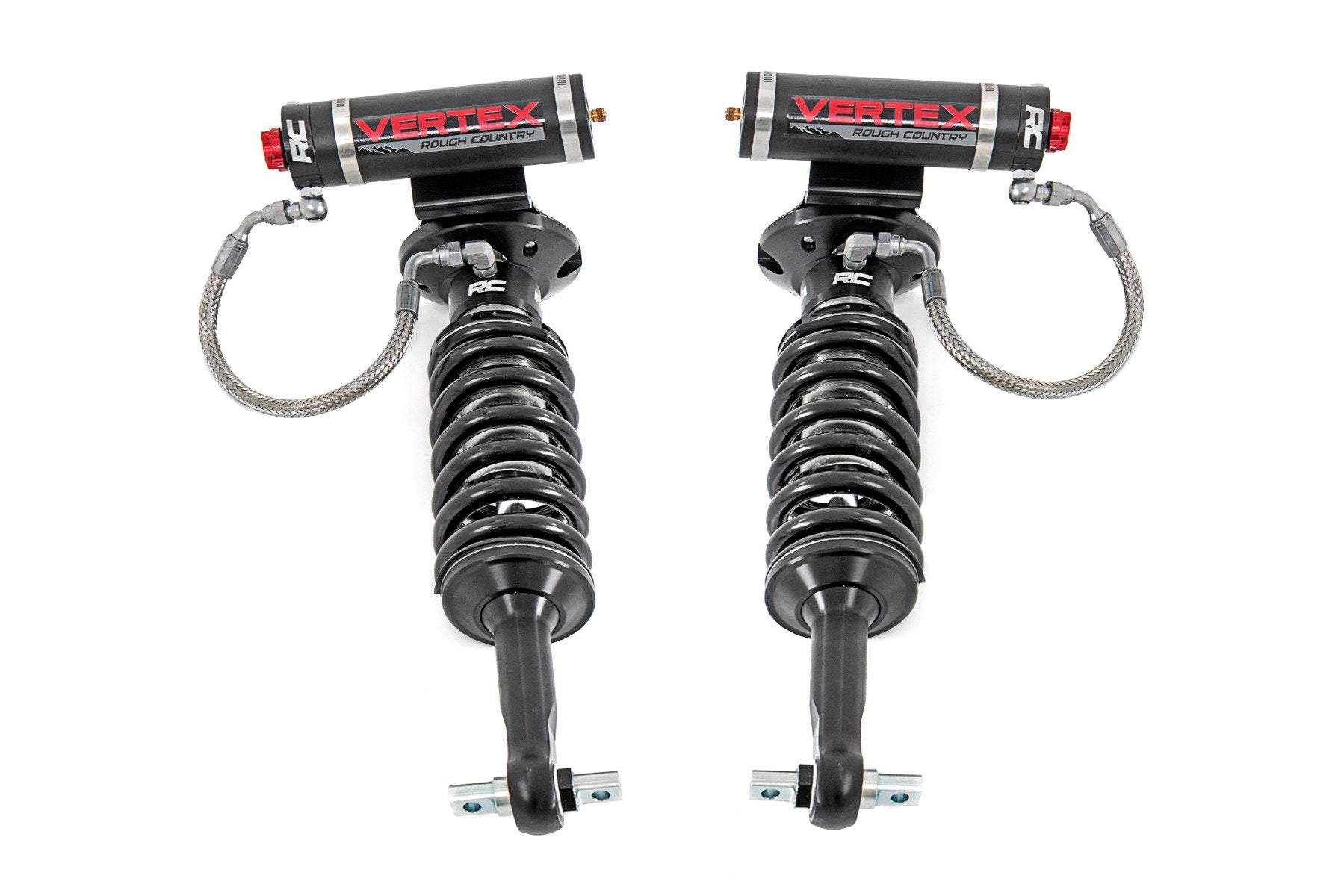 Rough Country GM Front Adjustable Vertex Coilovers (07-18 Silverado/Sierra 1500 For 2.0 Inch Lifts) Rough Country