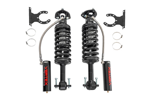 Vertex 2.5 Reservoir Coilovers Front 3 Inch Ford F-150 4WD (2014-2026) Rough Country