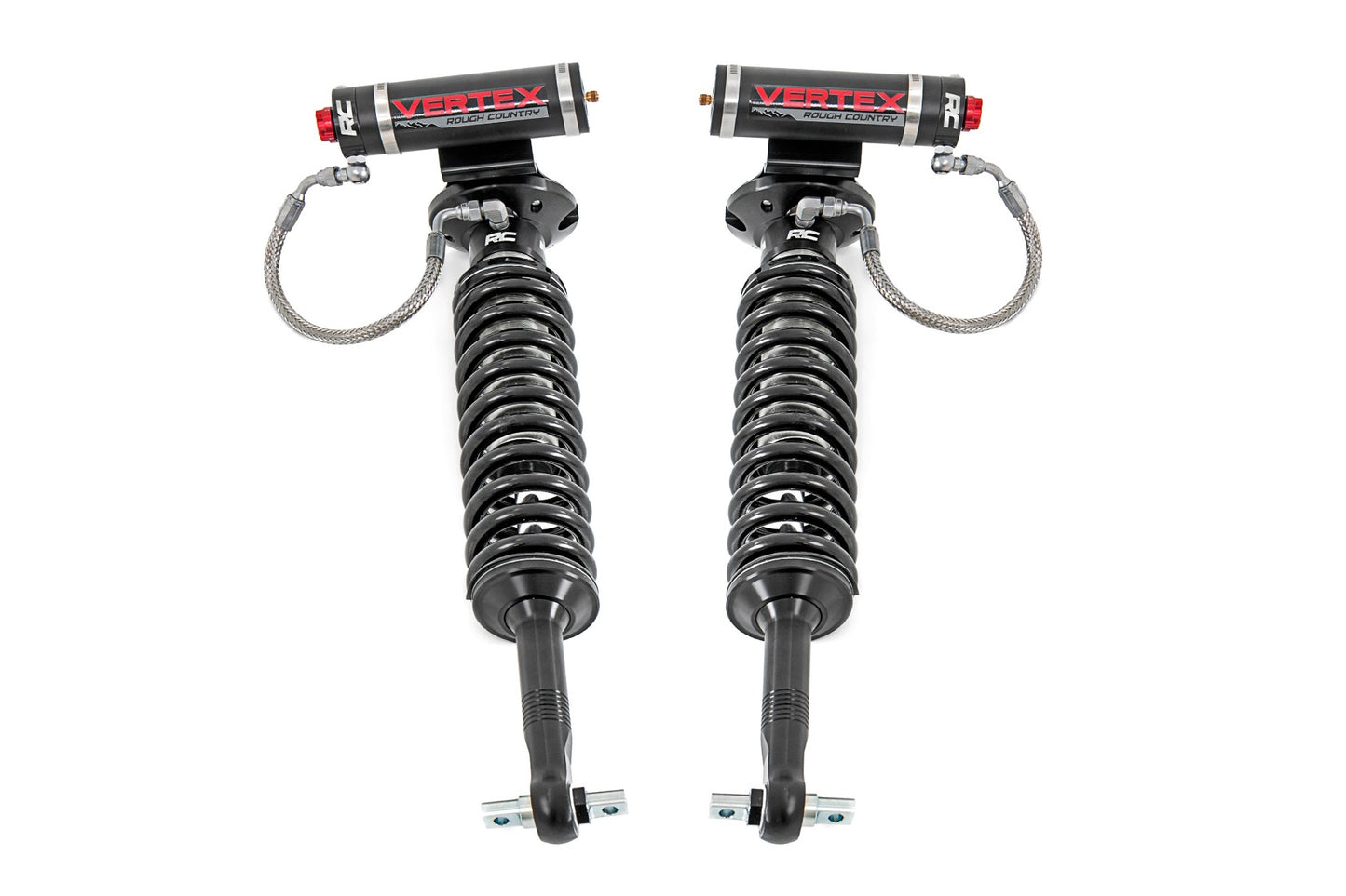 Rough Country Ford Front Adjustable Vertex Coilovers 09-13 Ford F-150 4WD for 6 Inch Lifts Rough Country