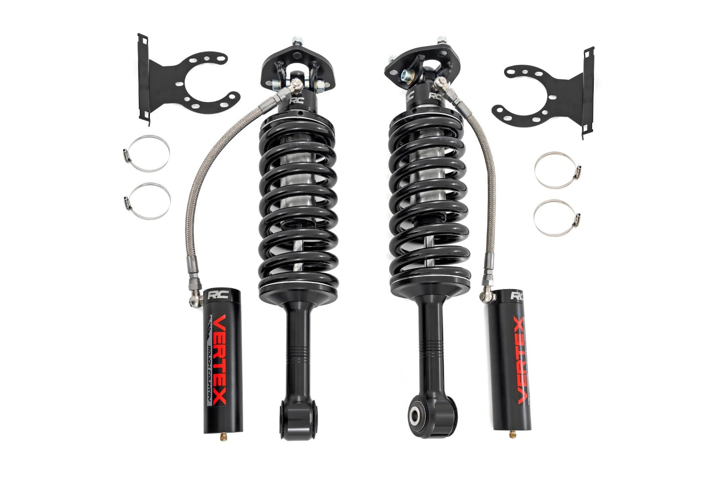 Vertex 2.5 Reservoir Coilovers Front 6 Inch Ford F-150 4WD (2009-2013) Rough Country