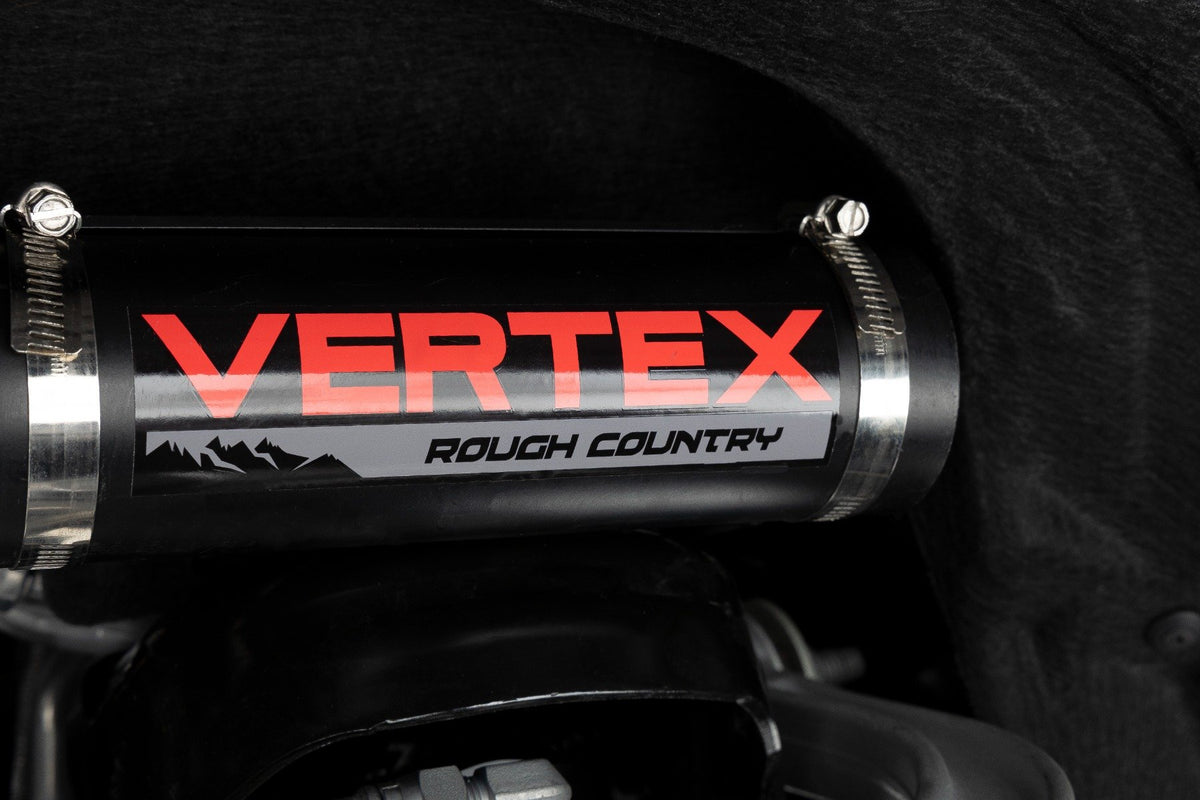 Vertex 2.5 Adjustable Coilovers Front 7 Inch Ford Bronco 21-Up Rough Country-3