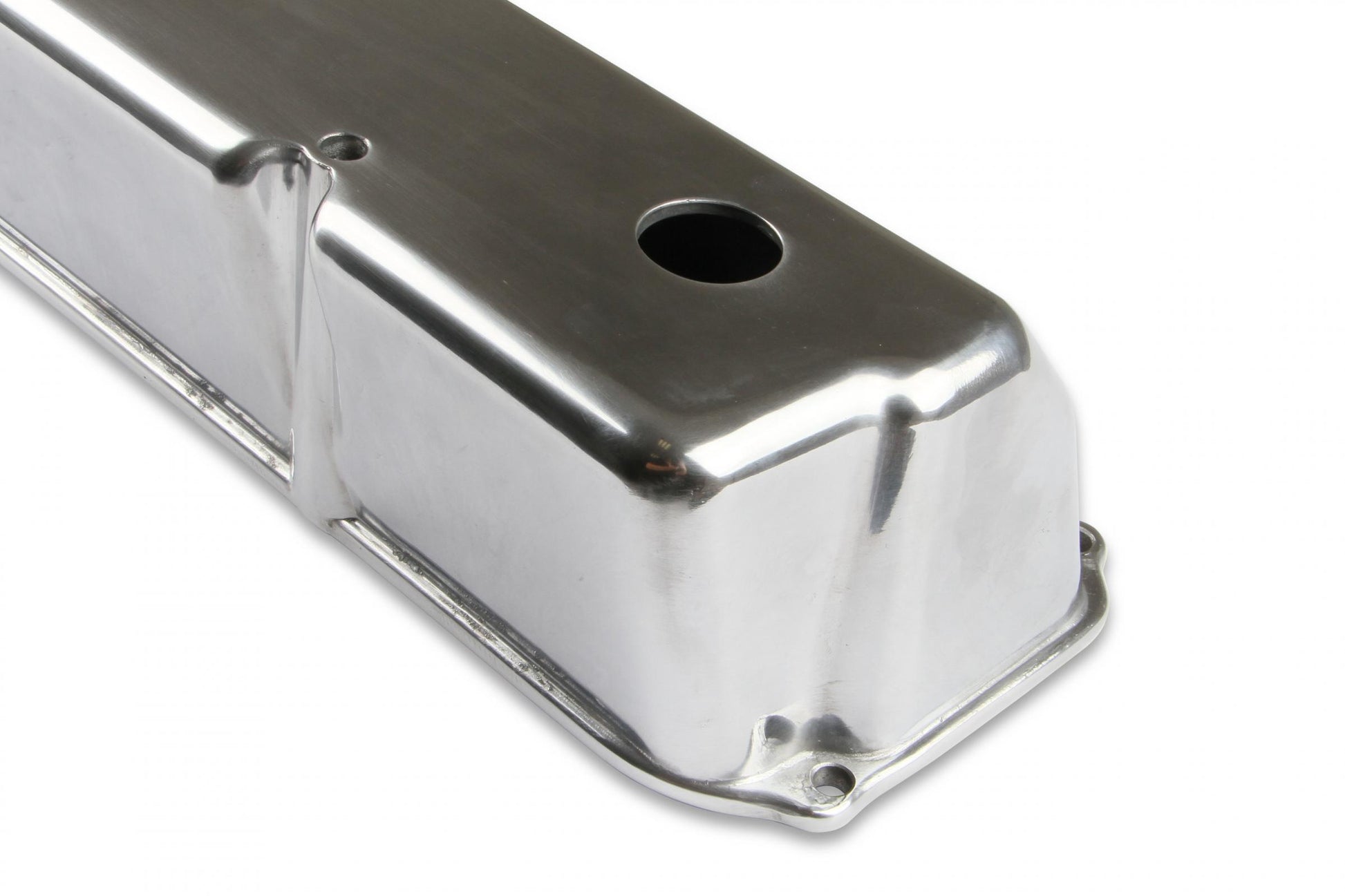 Cast Aluminum Tall Valve Covers Polished Fits 1971-1982 Ford 351C, 351/400M Mr Gasket-2