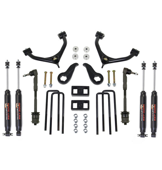 3.5 Inch F / 2 Inch R SST Lift Kit- 2011-2019 Silverado/Sierra 3500HD SRW-Tow & DRW w/ SST3000 Shocks ReadyLIFT