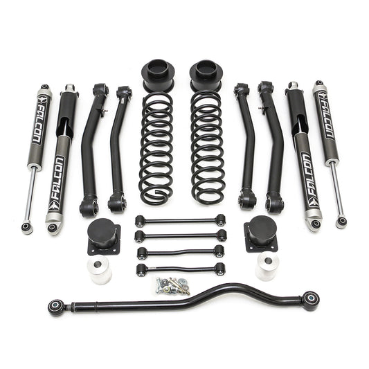 Terrain Flex 4-Arm Kit With Falcon 2.1 Monotube Shocks 2020-2023 Jeep JT Gladiator ReadyLIFT