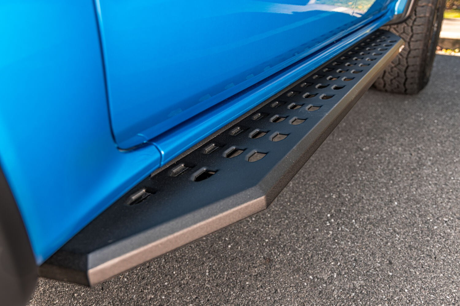 RB20 Running Boards With Mounting Brackets Textured Black 2019-2026 Ford Ranger Go Rhino-2
