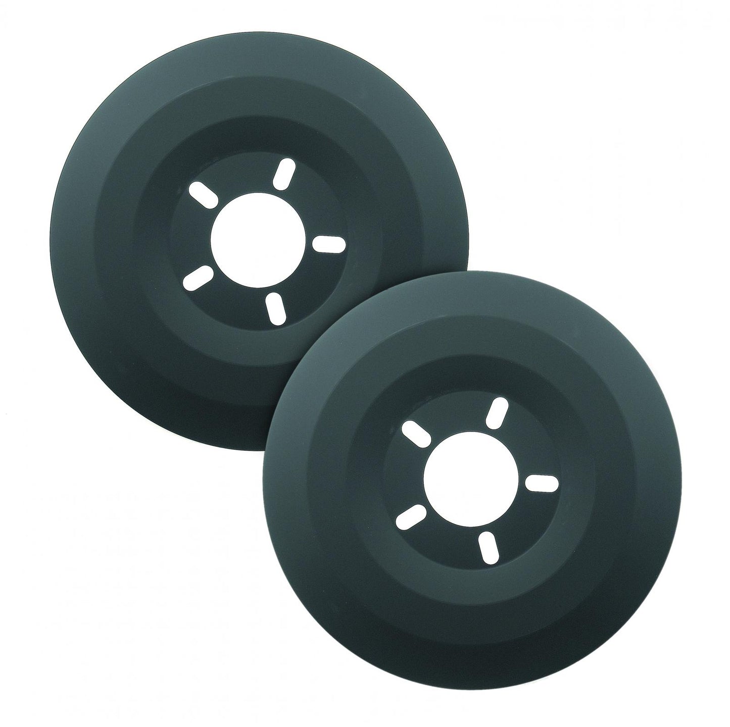 Wheel Dust Shields Fits Most 15 Inch Wheels Fits Most 15 Inch Wheels Except Front Wheel Drive Fits 5-Lug 4-1/2 Inch through 5 Inch Bolt Circle. Nominal O.D. of 13-3/16 Inch Mr Gasket