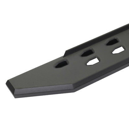RB10 Slim Line Running Boards With Mounting Brackets Textured Black 2014-2018 Silverado/Sierra 1500 2015-2018 Silverado/Sierra 2500 HD/3500 HD Go Rhino-3