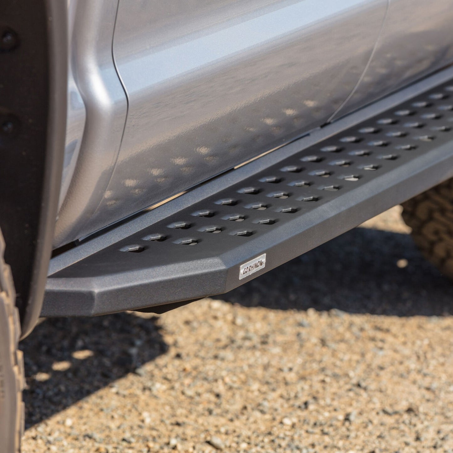 RB20 Running Boards With Mounting Brackets Textured Black 2009-2014 Dodge Ram 1500 Go Rhino-1