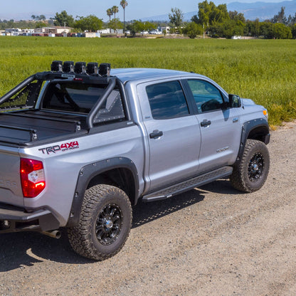 RB20 Running Boards With Mounting Brackets Textured Black 2009-2014 Dodge Ram 1500 Go Rhino-4