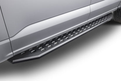 RB20 Running Boards With Mounting Brackets Textured Black 2015-2026 Ford F-150/ F-250/F-350 Go Rhino-16