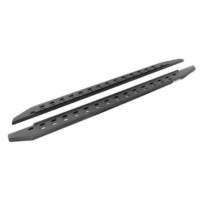 RB10 Slim Line Running Boards With Mounting Brackets Angled Protective Bedliner Coating 2015-2026 Ford F-150/ F-250/F-350 Extended Cab Go Rhino-5