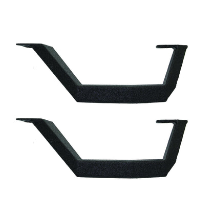 Drop Steps for RB Series Running Boards RB10/RB20/RB30, One Pair Protective Bedliner Coating 1999-2024 Ford F-250/F-350 2005-2026 Toyota Tacoma 2007-2024 Toyota Tundra 2007-2026 Jeep Wrangler Go Rhino-3