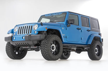 3.5 Inch Jeep Suspension Lift Kit Vertex Control Arm Drop 07-18 Wrangler JK Unlimited Rough Country-1