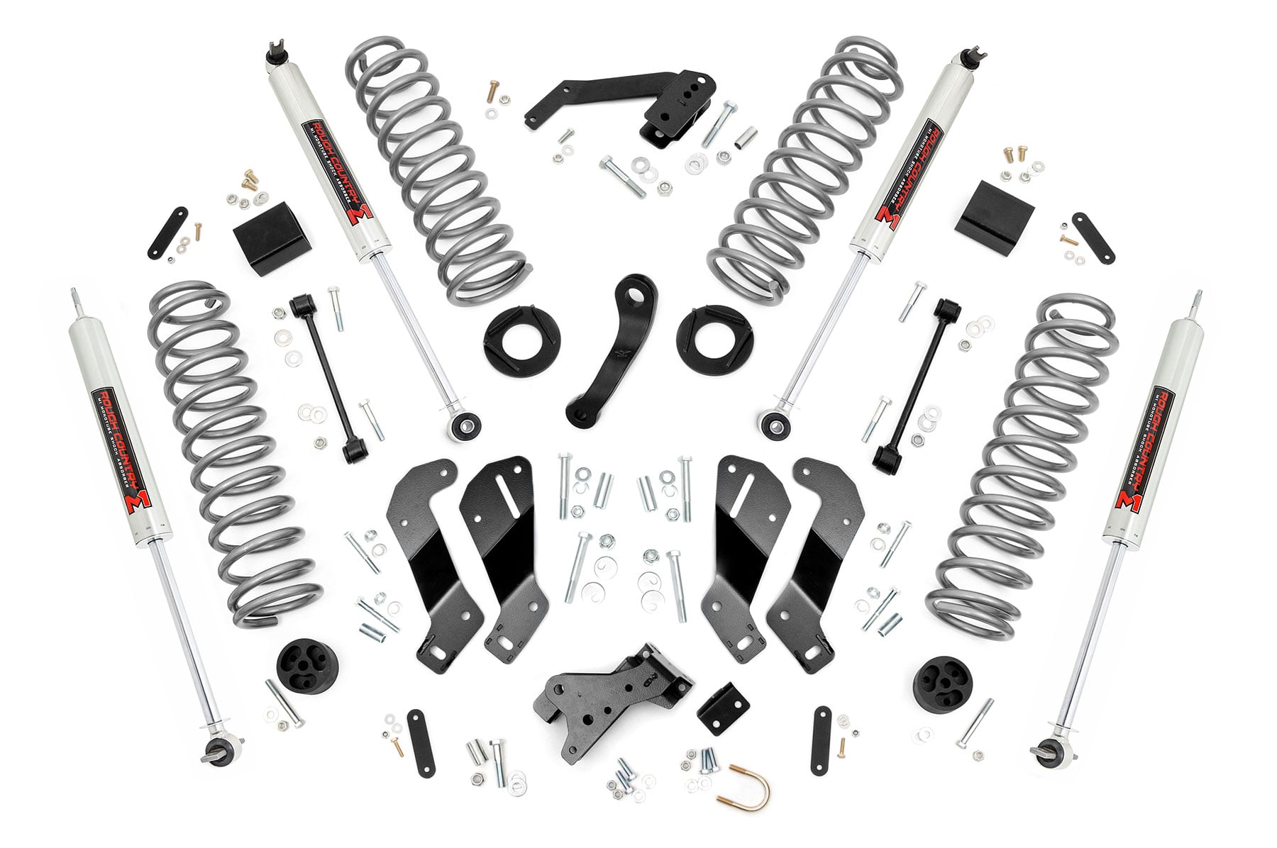 3.5 Inch Lift Kit M1 Jeep Wrangler Unlimited 2WD/4WD (2007-2018) Rough Country