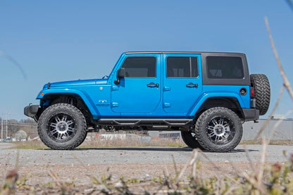 3.5 Inch Lift Kit M1 Jeep Wrangler Unlimited 2WD/4WD (2007-2018) Rough Country-3