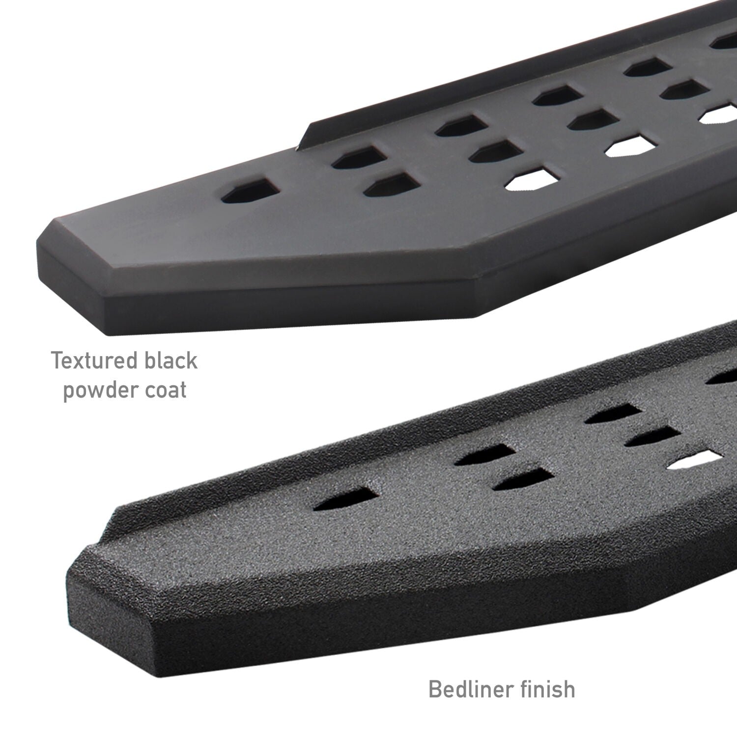 RB20 Running Boards With Mounting Brackets & 2 Pairs of Drop Steps Kit Protective Bedliner Coating 2007-2021 Toyota Tundra Go Rhino-8