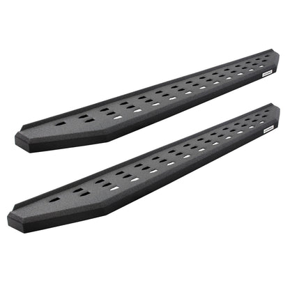 RB20 Running Boards Complete Kit Black : RB20 Running board + Brackets Protective Bedliner coating 2023-2026 Toyota Sequoia Go Rhino-2