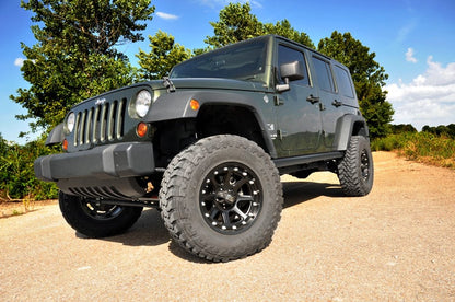3.5 Inch Lift Kit M1R Jeep Wrangler Unlimited 2WD/4WD (2007-2018) Rough Country-2