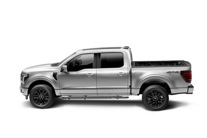 RB30 Slim Line Running Boards with Mounting Bracket Kit Textured Black 2015-2025 Ford F-150/ F-250/F-350 Go Rhino-7