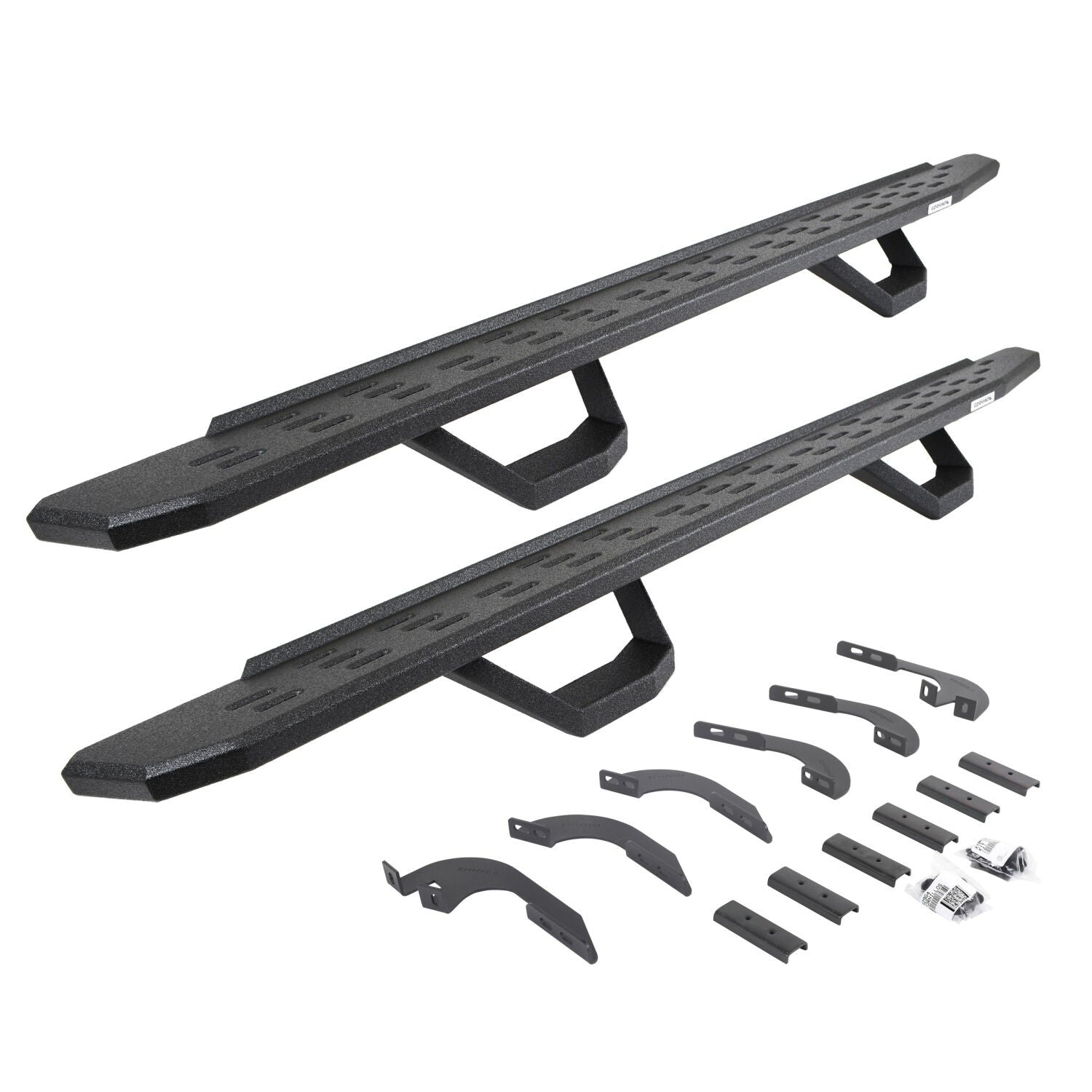 RB30 Running Boards W/Brackets, 2 Pairs DropStepsKit Bedliner 2025-2026 Toyota 4Runner Go Rhino