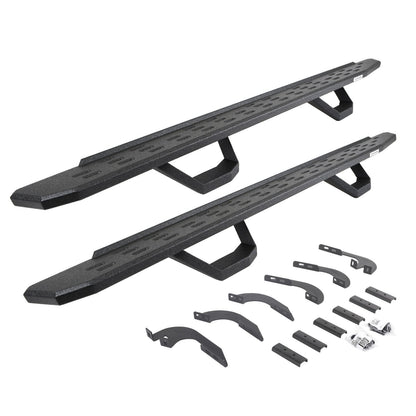 RB30 Running Boards W/Brackets, 2 Pairs DropStepsKit Bedliner 2025-2026 Toyota 4Runner Go Rhino