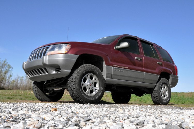 Rough Country 4 Inch Jeep Suspension Lift Kit 99-04 Grand Cherokee WJ Rough Country