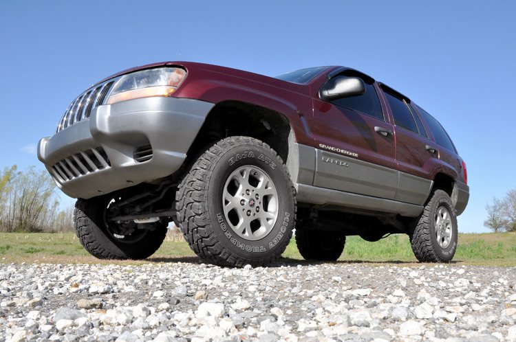 Rough Country 4 Inch Jeep Suspension Lift Kit 99-04 Grand Cherokee WJ Rough Country
