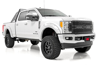 Vertex 2.5 Reservoir Front Shocks 4.5-8 Inch Ford F-250 Super Duty 4WD (05-26) Rough Country-1