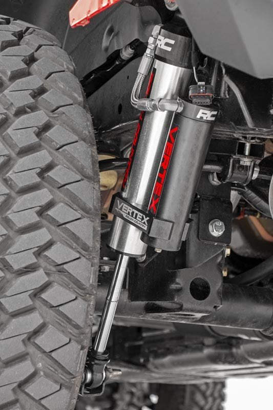 Jeep Rear Adjustable Vertex Shocks 18-20 Wrangler JL for 2 Inch - 3 Inch Lifts Rough Country-1