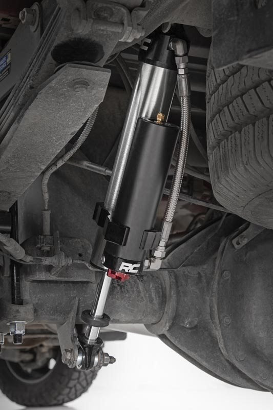 Rough Country Rear Adjustable Vertex Shocks 11-20 Silverado/Sierra 2500/3500 for 3-5 Inch Lifts Rough Country