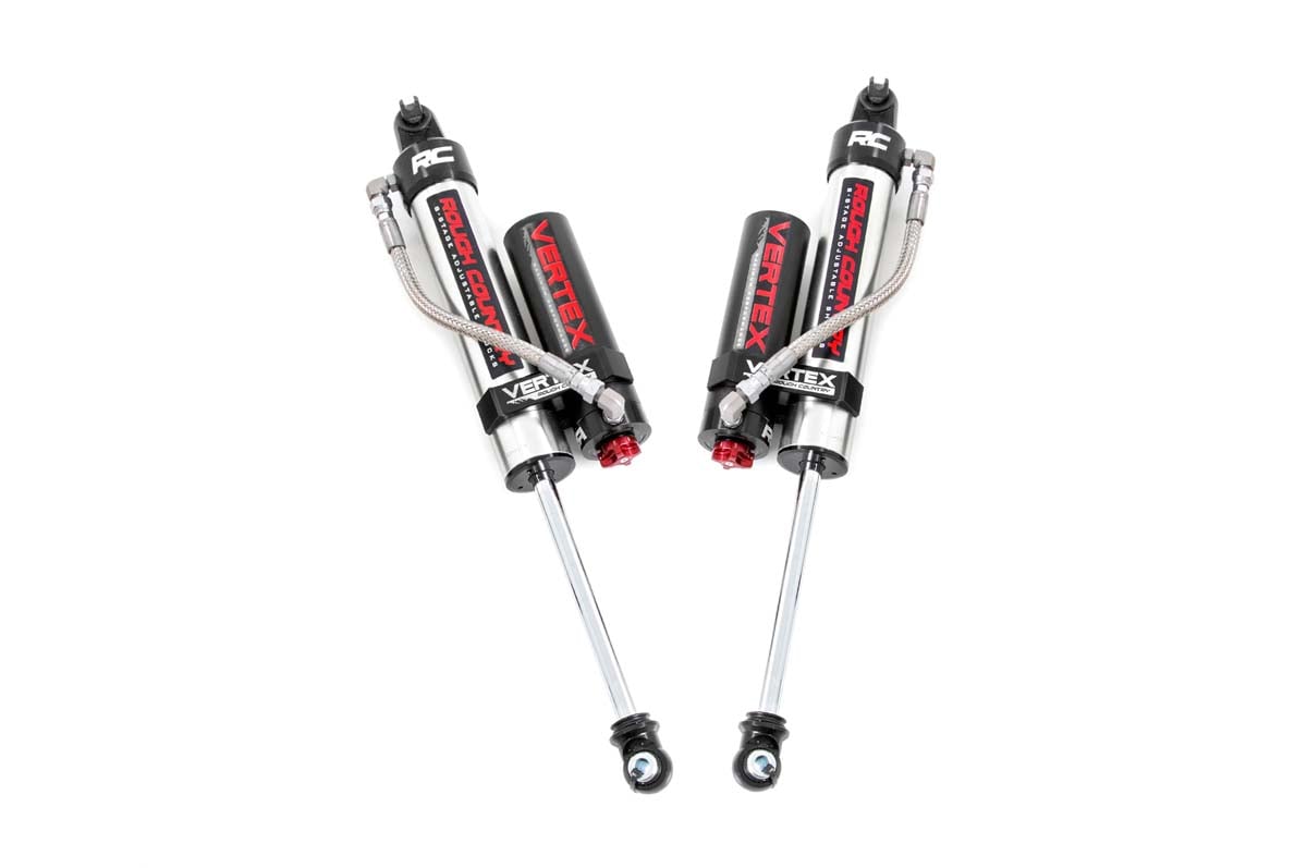 Vertex 2.5 Adjustable Rear Shocks | 3-5" | Jeep Wrangler JK/Wrangler Unlimited (07-18) Rough Country