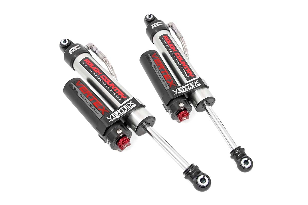 Vertex 2.5 Adjustable Rear Shocks | 2-3.5" | Chevy/GMC 1500 (07-25) Rough Country