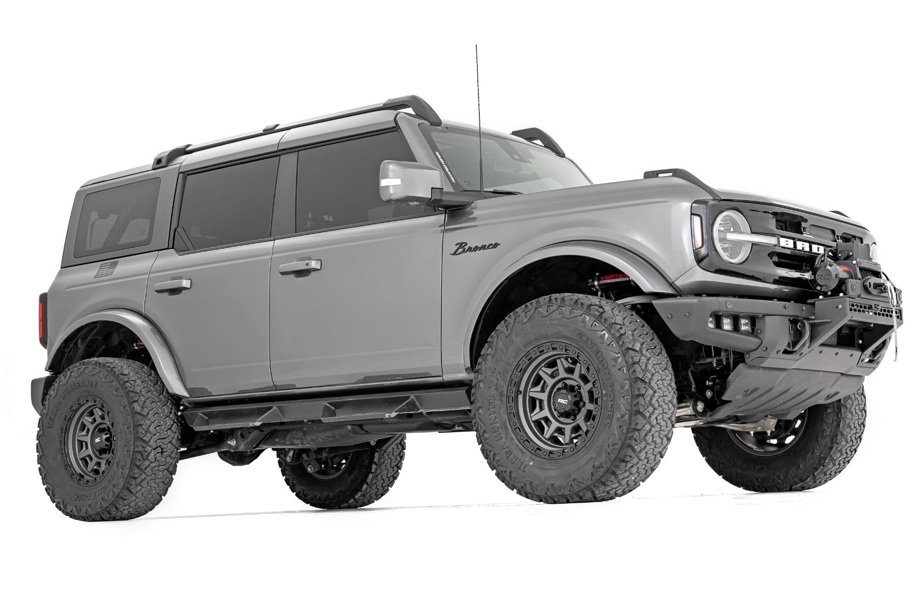 Vertex 2.5 Reservoir Coilovers Rear 3.5 Inch Ford Bronco 4WD (2021-2025) Rough Country-3