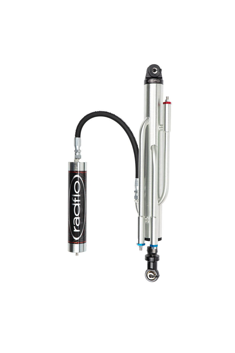 2.5 Inch 2 Tube External Bypass with Reservoir Radflo-2