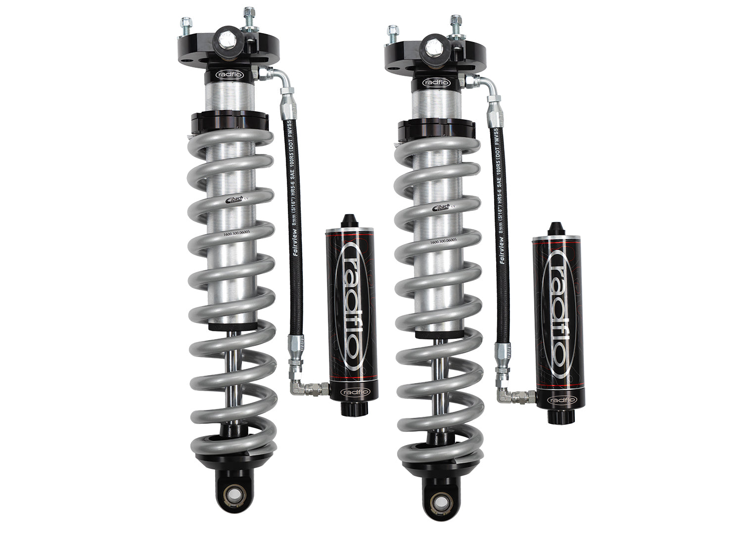 2.5 Inch Front Coilover Kit Chevrolet Colorado 2012-2022 3 Inch Lift With Adjuster Radflo