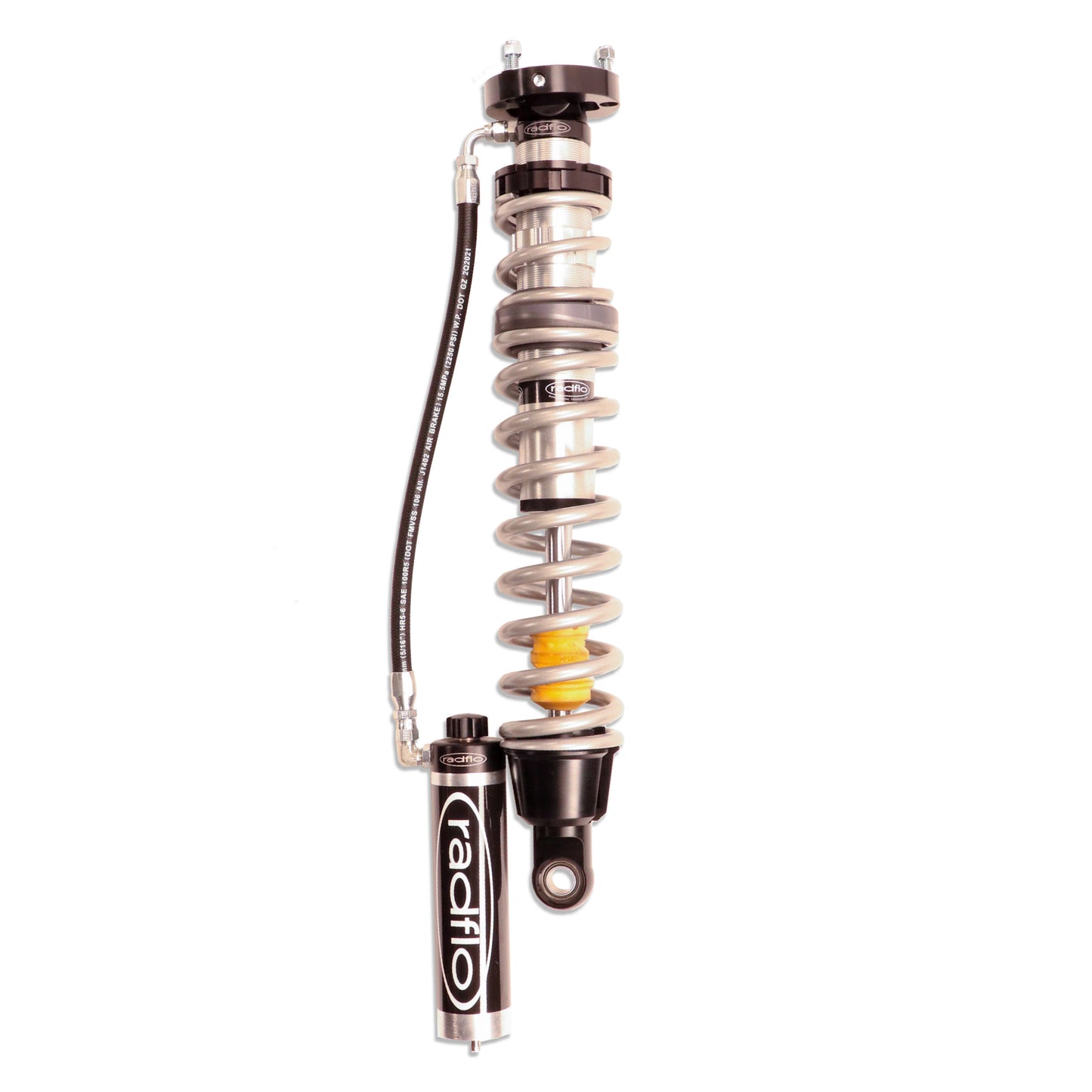 2.5 Inch Rear Coilovers Kit Ford Bronco 2021-2026 With Reservoirs And Adjusters Radflo