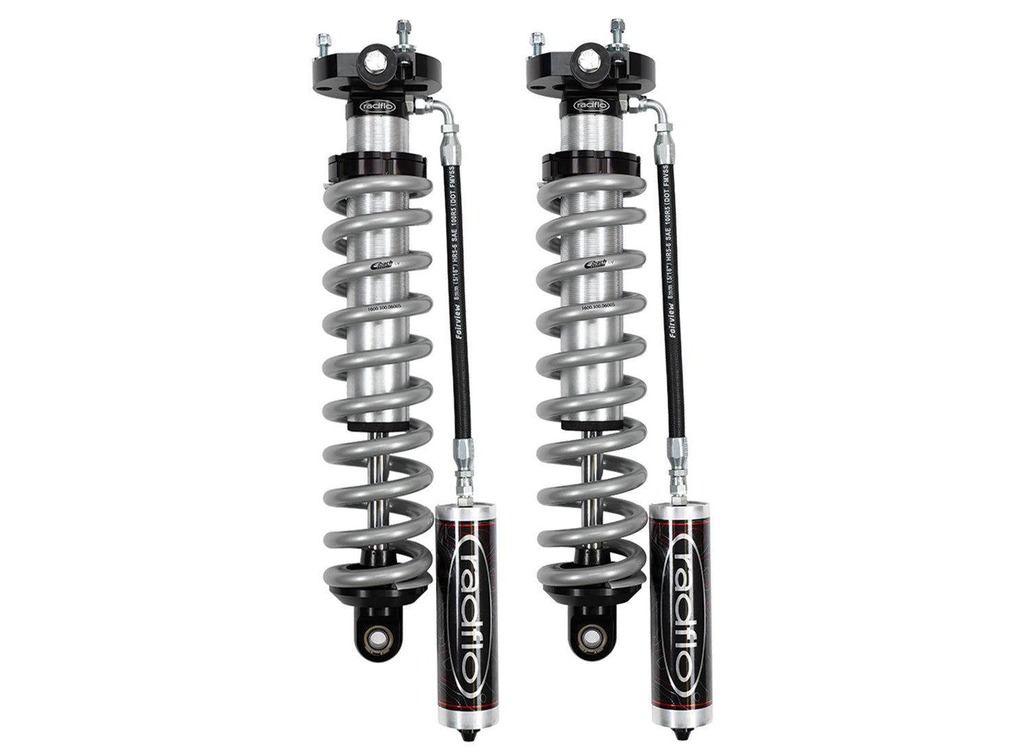 2.5 Inch Front Coilover Kit FJ Cruiser/Tacoma/4Runner With Remote Front Stock for ProComp/Fabtech 6'' Lift Kit Radflo