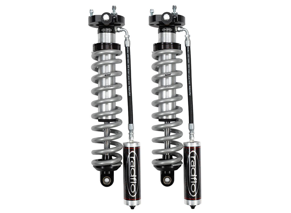 2.5 Inch Front Coilover Kit Remote Reservoir Toyota 4Runner 2025-2026 LC250 2024-2026 Lexus GX550 2024-2026 0-2.5 Inch Lift Radflo