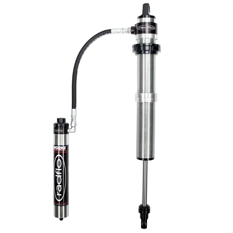 2.5 Inch DRT Internal Bypass Coilover with Reservoir and Adjuster Radflo-2