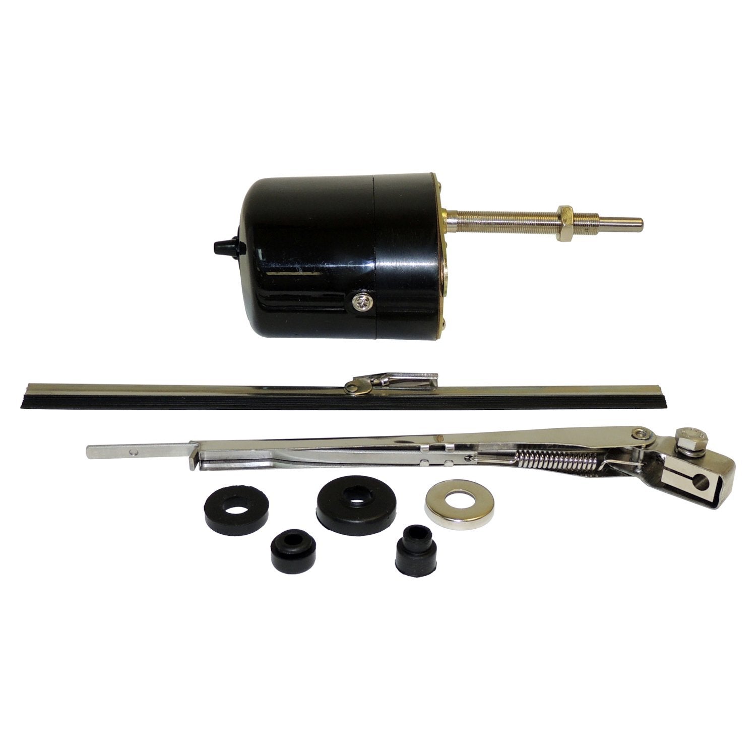 6 Volt Wiper Motor Kit for 1941-1958 Jeep MB, CJ-2A, CJ-3A, CJ-3B, CJ-5, CJ-6 Crown Automotive