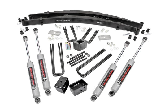 4 Inch Lift Kit | Rear Blocks | Dodge W200 Truck/W300 Truck 4WD (1978-1980) Rough Country
