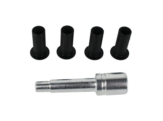 Kentrol Jeep CJ/YJ/TJ Door Hinge Liner CJ, YJ, TJ Textured Black Kentrol