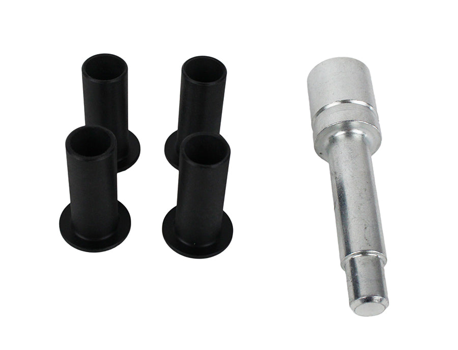 Kentrol Jeep CJ/YJ/TJ Door Hinge Liner CJ, YJ, TJ Textured Black Kentrol