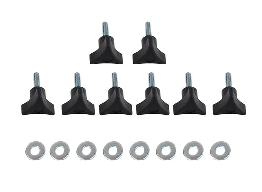 Kentrol Jeep TJ Hardtop Screws 97 Wrangler TJ-02 Textured Black Kentrol