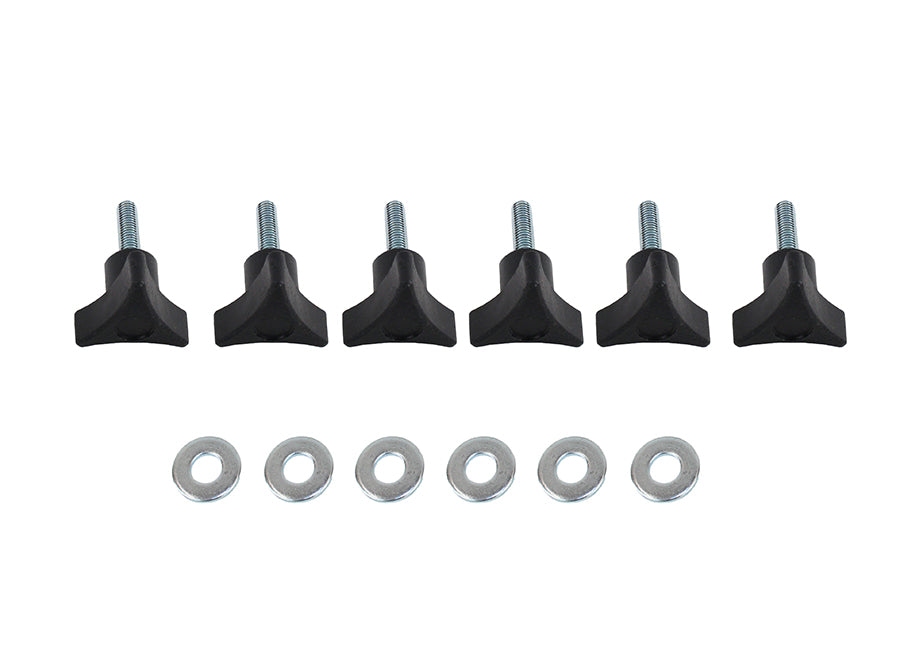 Kentrol Jeep TJ Unlimited LJ Hardtop Screws 04-06 Wrangler TJ Unlimited Textured Black Kentrol