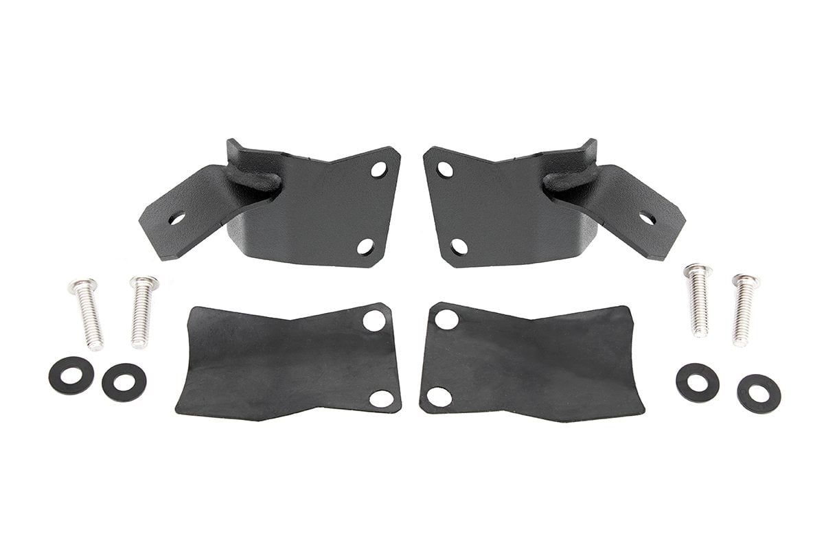 LED Light Mount Lower A-Pillar Pod Jeep Wrangler TJ (97-06)/Wrangler Unlimited (04-06) Rough Country-2